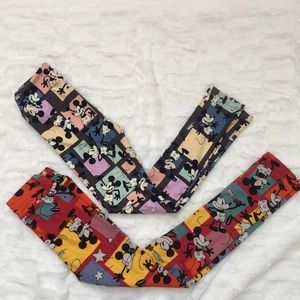 NWOT KIDS LuLaRoe Disney leggings. Size L/XL